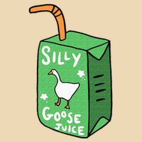 Silly Goose Juice Funny Goose Meme Bird Lover Bag