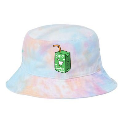 Silly Goose Juice Funny Goose Meme Bird Lover Tie Dye Newport Bucket Hat