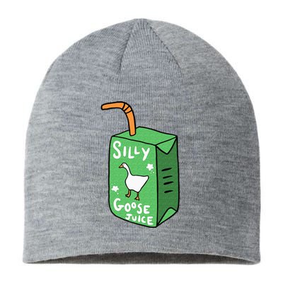 Silly Goose Juice Funny Goose Meme Bird Lover Sustainable Beanie