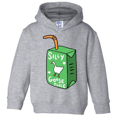 Silly Goose Juice Funny Goose Meme Bird Lover Toddler Hoodie