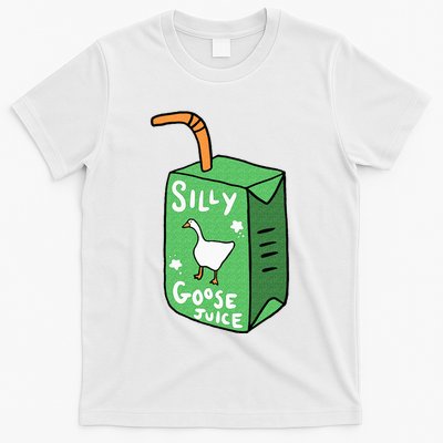 Silly Goose Juice Funny Goose Meme Bird Lover T-Shirt