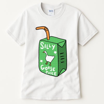 Silly Goose Juice Funny Goose Meme Bird Lover Tall T-Shirt