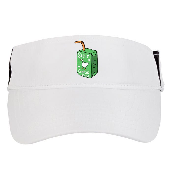 Silly Goose Juice Funny Goose Meme Bird Lover Adult Drive Performance Visor