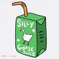 Silly Goose Juice Funny Goose Meme Bird Lover Bucket Hat