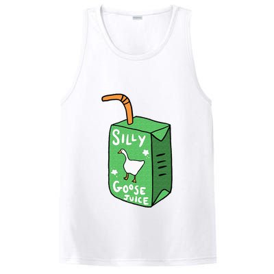 Silly Goose Juice Funny Goose Meme Bird Lover PosiCharge Competitor Tank