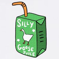 Silly Goose Juice Funny Goose Meme Bird Lover Trucker Hat