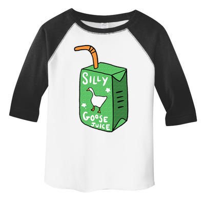 Silly Goose Juice Funny Goose Meme Bird Lover Toddler Fine Jersey T-Shirt