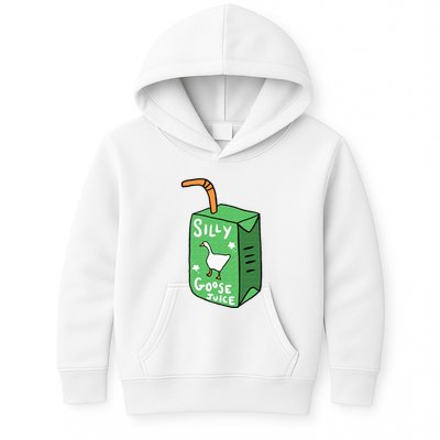 Silly Goose Juice Funny Goose Meme Bird Lover Kids Hoodie