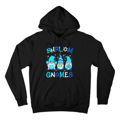 Shalom Gnome Jewish Hanukkah Chanukkah Gnomes Family Hoodie