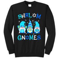 Shalom Gnome Jewish Hanukkah Chanukkah Gnomes Family Sweatshirt