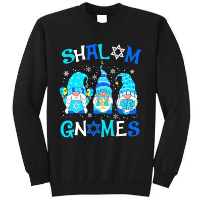 Shalom Gnome Jewish Hanukkah Chanukkah Gnomes Family Sweatshirt