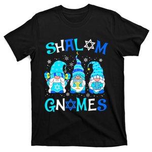 Shalom Gnome Jewish Hanukkah Chanukkah Gnomes Family T-Shirt