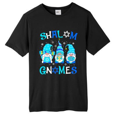 Shalom Gnome Jewish Hanukkah Chanukkah Gnomes Family Tall Fusion ChromaSoft Performance T-Shirt