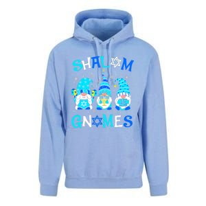 Shalom Gnome Jewish Hanukkah Chanukkah Gnomes Family Unisex Surf Hoodie