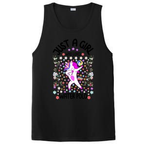 Sports Gift Just A Who Loves Water Polo Gift PosiCharge Competitor Tank