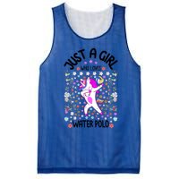 Sports Gift Just A Who Loves Water Polo Gift Mesh Reversible Basketball Jersey Tank