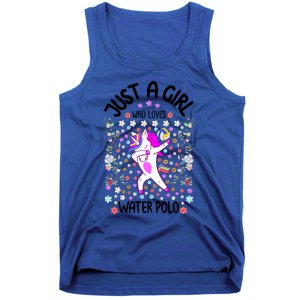 Sports Gift Just A Who Loves Water Polo Gift Tank Top