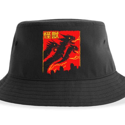 Shadow Ghidorah Japanese Sustainable Bucket Hat