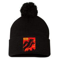 Shadow Ghidorah Japanese Pom Pom 12in Knit Beanie