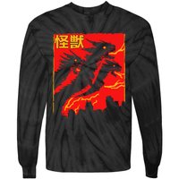 Shadow Ghidorah Japanese Tie-Dye Long Sleeve Shirt