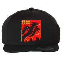 Shadow Ghidorah Japanese Wool Snapback Cap