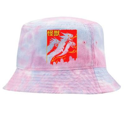 Shadow Ghidorah Japanese Tie-Dyed Bucket Hat