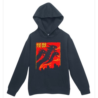 Shadow Ghidorah Japanese Urban Pullover Hoodie