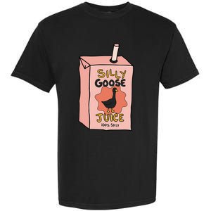 Silly Goose Juice Funny Goose Meme Bird Lover Sarcastic Garment-Dyed Heavyweight T-Shirt