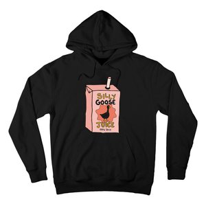 Silly Goose Juice Funny Goose Meme Bird Lover Sarcastic Hoodie