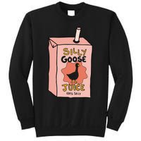 Silly Goose Juice Funny Goose Meme Bird Lover Sarcastic Sweatshirt