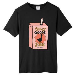 Silly Goose Juice Funny Goose Meme Bird Lover Sarcastic Tall Fusion ChromaSoft Performance T-Shirt