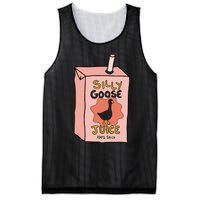 Silly Goose Juice Funny Goose Meme Bird Lover Sarcastic Mesh Reversible Basketball Jersey Tank