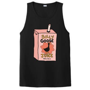 Silly Goose Juice Funny Goose Meme Bird Lover Sarcastic PosiCharge Competitor Tank