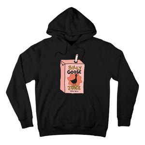 Silly Goose Juice Funny Goose Meme Bird Lover Sarcastic Tall Hoodie