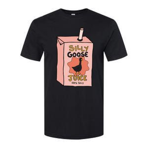 Silly Goose Juice Funny Goose Meme Bird Lover Sarcastic Softstyle CVC T-Shirt