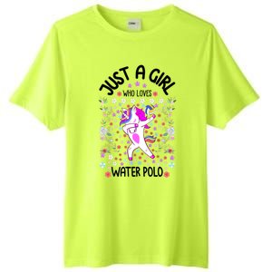 Sports Gift Just A Who Loves Water Polo Gift Tall Fusion ChromaSoft Performance T-Shirt