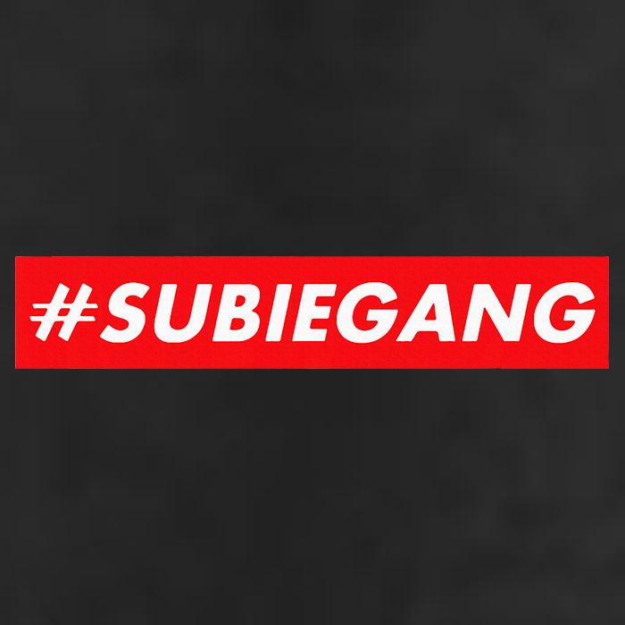 Subie Gang Jdm Japanese Car Lovers Tuner Cars And Drifters 7 Panel Mesh Trucker Snapback Hat