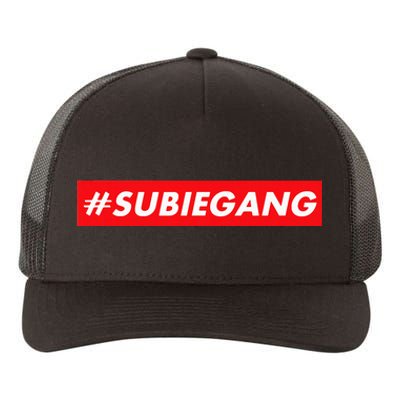 Subie Gang Jdm Japanese Car Lovers Tuner Cars And Drifters Yupoong Adult 5-Panel Trucker Hat