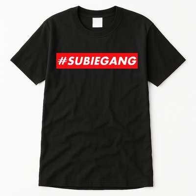 Subie Gang Jdm Japanese Car Lovers Tuner Cars And Drifters Tall T-Shirt