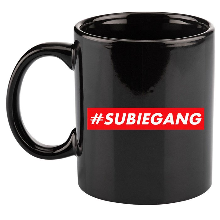 Subie Gang Jdm Japanese Car Lovers Tuner Cars And Drifters 11oz C Handle Ceramic Mug