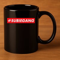 Subie Gang Jdm Japanese Car Lovers Tuner Cars And Drifters 11oz C Handle Ceramic Mug