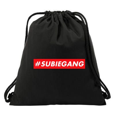Subie Gang Jdm Japanese Car Lovers Tuner Cars And Drifters Drawstring Bag