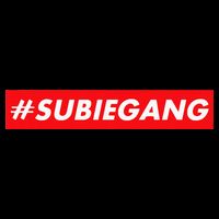 Subie Gang Jdm Japanese Car Lovers Tuner Cars And Drifters 16 in Basic Backpack