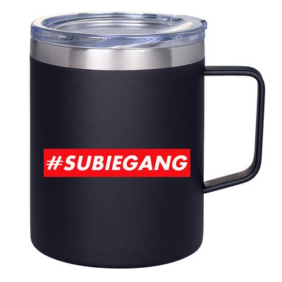 Subie Gang Jdm Japanese Car Lovers Tuner Cars And Drifters 12oz Stainless Steel Coffee Mug