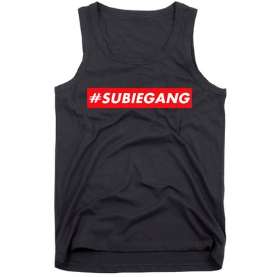 Subie Gang Jdm Japanese Car Lovers Tuner Cars And Drifters Tank Top