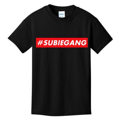 Subie Gang Jdm Japanese Car Lovers Tuner Cars And Drifters Kids T-Shirt