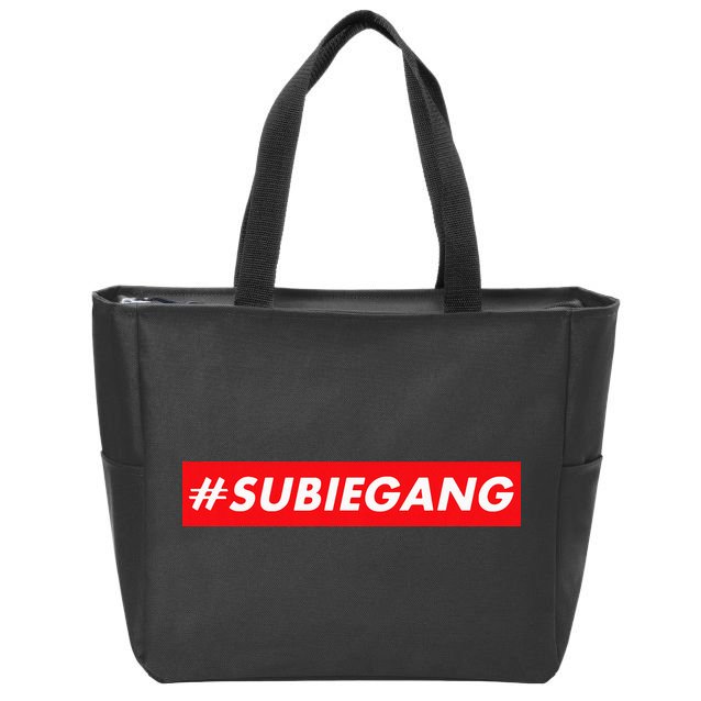 Subie Gang Jdm Japanese Car Lovers Tuner Cars And Drifters Zip Tote Bag