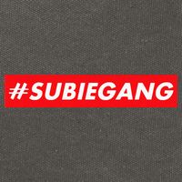 Subie Gang Jdm Japanese Car Lovers Tuner Cars And Drifters Cotton Canvas Backpack