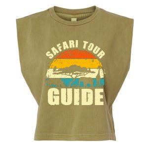 Safari Guide Kenya Tanzania Namibia Animal Gift Garment-Dyed Women's Muscle Tee