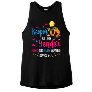 Secret Gender Keeper Of The Gender Reveal Halloween Pumpkin Ladies PosiCharge Tri-Blend Wicking Tank